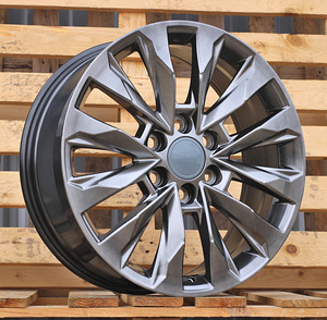 R18x8  6X139.7  ET  25  106.1  Y0185  (H880F)  Black Polished (MB)  For TOYOT  (K7)  (HYBRID FORGED) (1 foto / 1)