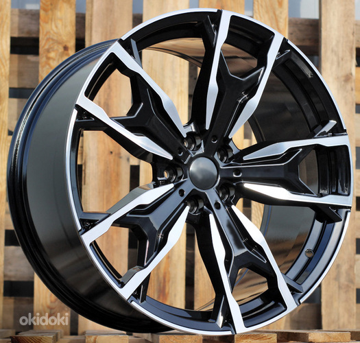 R20x9.5  5X112  ET  43  66.6  Y0204  Black Polished (MB)  For BMW  (P+Z4+Z7)  (X3 (Rear+Front))
