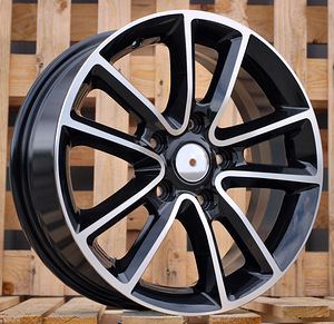 R17x6.5  5X127  ET  40  71.6  Y0062  Black Polished (MB)  For CHRYS  (K3) (1 foto / 1)