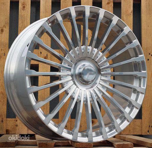 R22x10  5X112  ET  40  66.6  XFRGW618  (TX008)  Full Polished (FPL)  For MER  (K7)  (FORGED (Rear+Front))