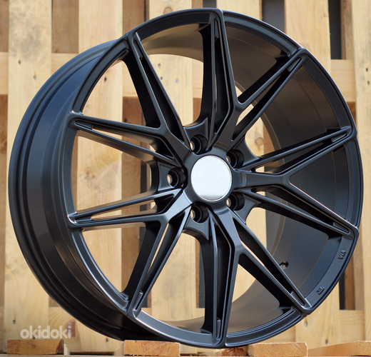R18x8  5X114.3  ET  40  73.1  Y0036  Black Half Matt (BLHM)  For RACIN  (K2)