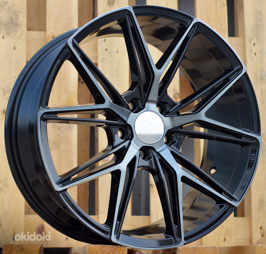R18x8  5X114.3  ET  40  73.1  Y0036  Black+Tinted Face (BLTF)  For RACIN  (K2)