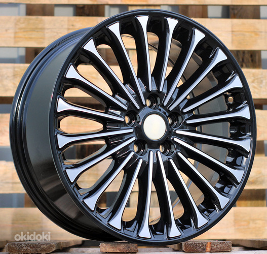 R17x7  5X108  ET  50  63.4  Y0056  Black Polished (MB)  For FORD  (R)