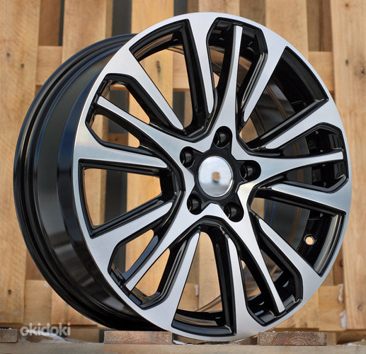 R17x7  5X114.3  ET  43  66.1  Y0057  Black Polished (MB)  For RENAU  (R)  ((AKC 75 Eur))
