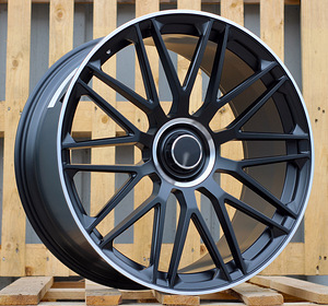 R22x11  5X112  ET  47  66.56  XFRGW5570  (FB1028J)  Black Matt+Polished Lip (BMPL)  For MER  (K7)  (FORGED (Rear+Front)) (1 foto / 1)