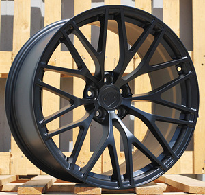 R20x10  5X112  ET  19  66.5  XFRGW5697  Black Matt (BM)  For PORCH  (K3)  (FORGED (Rear+Front)) (1 foto / 1)