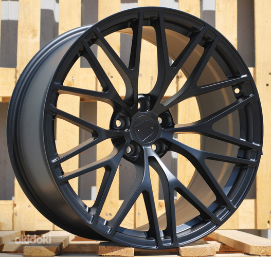 R20x10  5X112  ET  19  66.5  XFRGW5697  Black Matt (BM)  For PORCH  (K3)  (FORGED (Rear+Front))