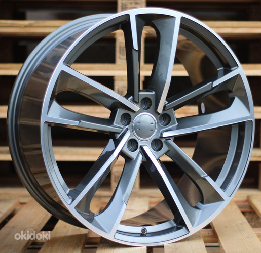 R21x9  5X112  ET  33  66.5  XFE81  (A5395)  Grey Polished+Powder Coating (MGPC)  For AUD  (P)
