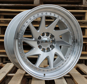R20x9.5  5X120  ET  25  74.1  XFA39  Silver+Polished Lip (SP)  For RACIN  (K4)  (Rear+Front Style ROTIFORM) (1 foto / 1)
