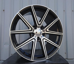 R18x9.5  5X114.3  ET  35  67.1  XFE07  Black Polished (MB)  For RACIN  (K7)  (Rear+Front) (1 foto / 1)