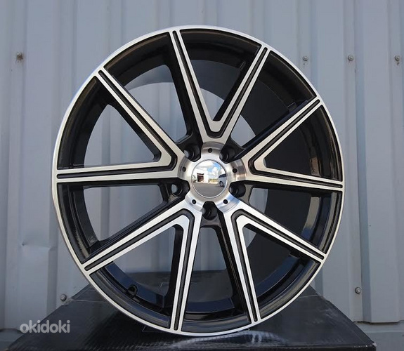 R18x9.5  5X114.3  ET  35  67.1  XFE07  Black Polished (MB)  For RACIN  (K7)  (Rear+Front)