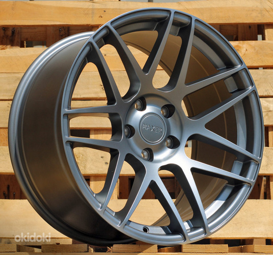 R22x10.5  5X130  ET  40  71.6  XF995  (HX022)  Gun Metal Half Matt (GMHM)  For HAXER  (P)