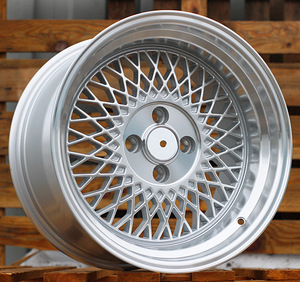 R16x9  4X100  ET  20  73.1  XF098  Machined Silver (MS)  For RACIN  (R)  (REAR+FRONT STYLE BBS) (1 foto / 1)