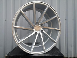 R17x7.5  5X114.3  ET  42  73.1  XF096  (QC175)  Silver Shining (SS)  For RACIN  (R)  ((AKC 70 Eur)(Left side) Style VOSSEN) (1 foto / 1)