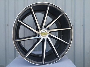 R19x9  5X120  ET  35  72.6  XF096  Grey Polished (MG)  For RACIN  (K3)  ((Left) Style Vossen (AKC 70 Eur)) (1 foto / 1)