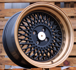 R16x8  4X100  ET  25  73.1  XF098  Black Matt (BM)  For RACIN  (R)  (REAR+FRONT STYLE BBS) (1 foto / 1)