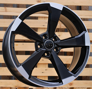 R20x9  5X112  ET  32  66.5  XE351  (IN5436)  Black Polished (MB)  For AUD  (Z5) (1 foto / 1)