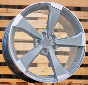 R18x8  5X112  ET  45  66.5  XE351  (IN5436)  Grey Polished Half Matt (MGHM)  For AUD  (K8+Z3) (1 foto / 1)
