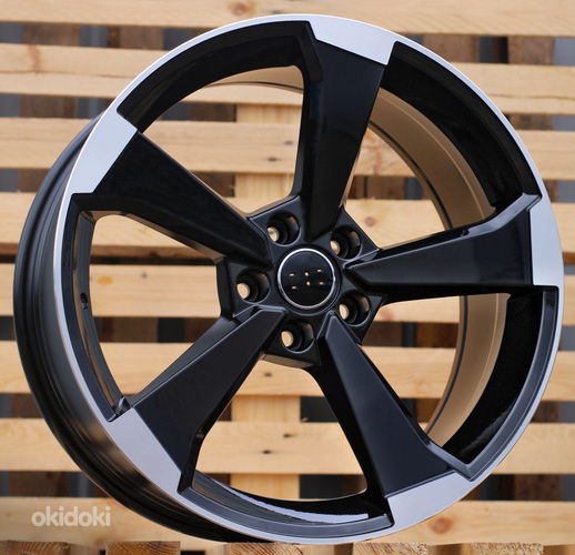 R19x8.5  5X112  ET  40  66.5  XE351  (BY1491)  Black Polished (MB)  For AUD  (Z2)