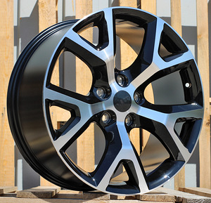 R20x9  5X127  ET  45  71.6  XE239  Black Polished (MB)  For JEEP  (P1) (1 foto / 1)
