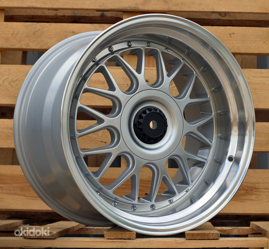 R17x8.5  5X120  ET  20  74.1  XE244  Silver+Polished Lip (SP)  For BMW  (P2)  (BBS Style)
