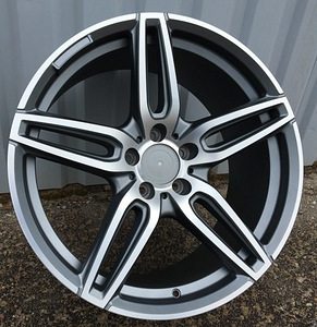 R19x8  5X112  ET  43  66.6  XE225  (BK5434)  Grey Polished (MG)  For MER  ((AKC 90 Eur)) (1 foto / 1)