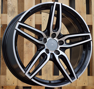 R18x8  5X112  ET  43  66.6  XE225  (BK5434)  Black Polished (MB)  For MER  (K2+P) (1 foto / 1)
