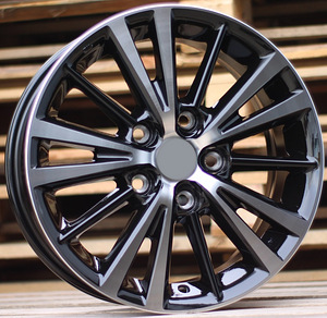 R15x6  5X114.3  ET  40  60.1  XE231  Black Polished (MB)  For TOYOT  (L6) (1 foto / 1)