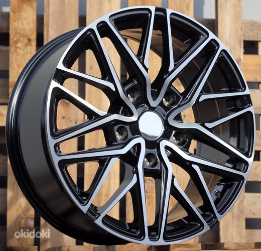 R20x8.5  5X160  ET  50  65.1  XE141  Black Polished (MB)  For FORD  (K4)  (4x4)