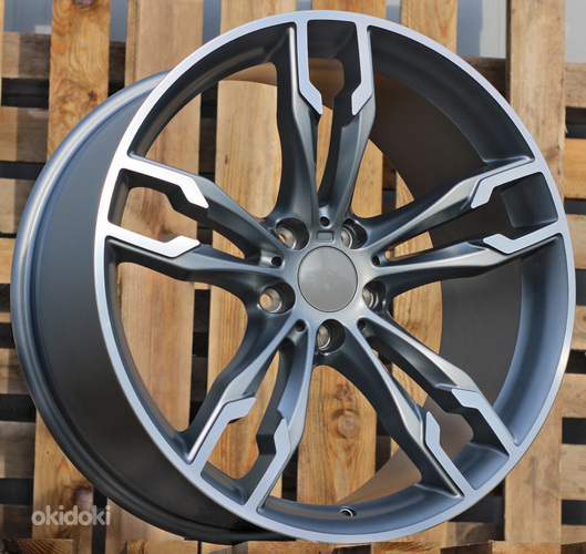 R20x8.5  5X112  ET  27  66.6  XE169  Grey Polished Half Matt (MGHM)  For BMW  (P)  (Rear+Front)