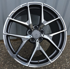 R19x8.5  5X112  ET  30  66.6  XE137  (BY1225)  Grey Polished (MG)  For MER  (K3)  ((AKC 100 Eur)(Front+Rear)) (1 foto / 1)