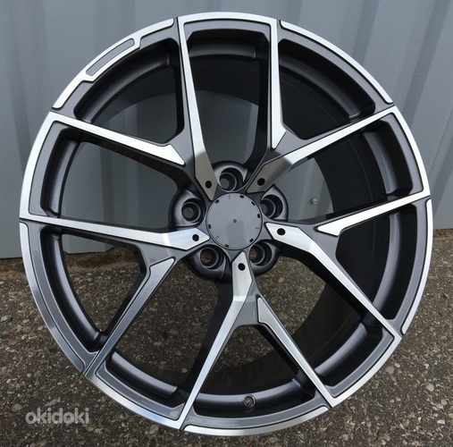 R19x8.5  5X112  ET  30  66.6  XE137  (BY1225)  Grey Polished (MG)  For MER  (K3)  ((AKC 100 Eur)(Front+Rear))