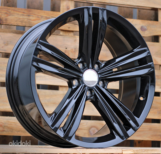 R19x8.5  5X112  ET  38  57.1  X006  Black (BL)  For VW  (P1+K4)