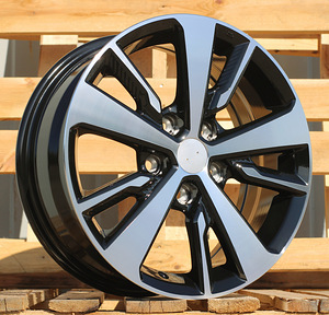 R16x6.5  5X114.3  ET  40  66.1  TL0400  Black Polished (MB)  For NISS  (R) (1 foto / 1)