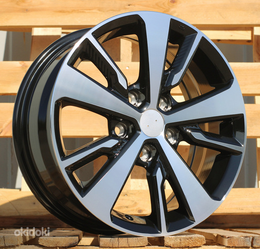 R16x6.5  5X114.3  ET  40  66.1  TL0400  Black Polished (MB)  For NISS  (R)