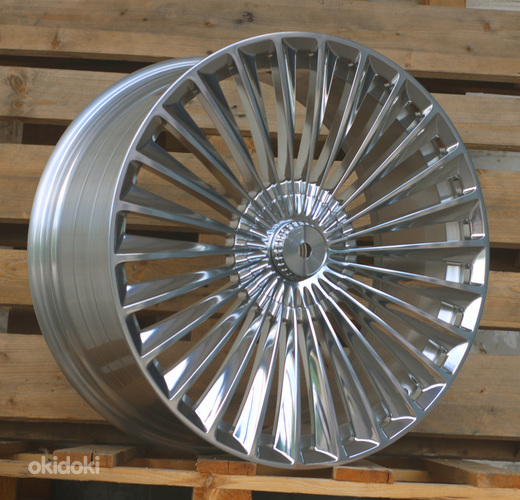R21x11  5X112  ET  42  66.6  TX01013  Full Polished (FPL)  For MER  (K7)  (FORGED (Rear+Front))