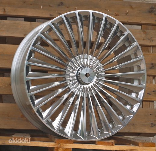 R21x9  5X112  ET  30  66.6  TX036  Full Polished (FPL)  For MER  (K7)  (FORGED (Rear+Front))