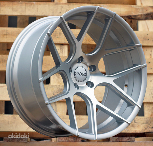 R20x9  5X120  ET  35  72.6  SSA03  (HX022)  Polished Silver Half Matt+Powder Coating (MSHMPC)  For HAXER  (Z1)  ())