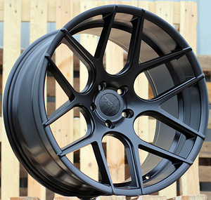 R18x8  5X112  ET  35  66.6  SSA03  (HX022)  Black Half Matt (BLHM)  For HAXER  (Z1)  (Rear+Front) (1 foto / 1)