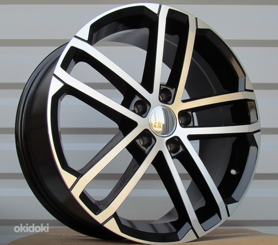 R18x7.5  5X112  ET  45  57.1  SK512  (D5508)  Black Polished (MB)  For SKODA  (K3)