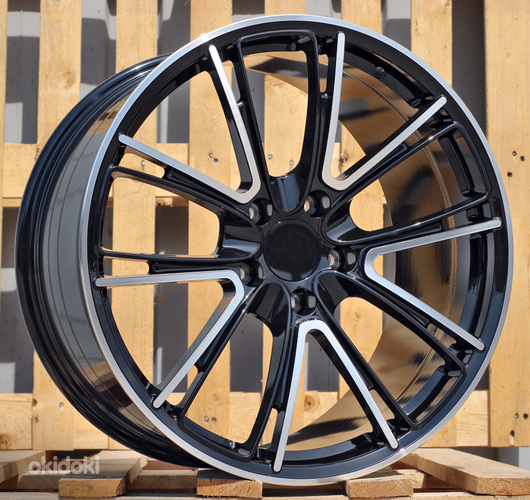 R21x11  5X130  ET  62  71.6  RNRGW1058  Black Polished (MB)  For PORCH  (K3)  (FORGED (Rear+Front))