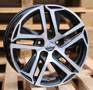 R16x7  5X108  ET  47  65.1  PG534  (FR876)  Black Polished (MB)  For PEUG  (P2) (1 foto / 1)