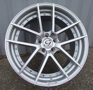 R20x8.5  5X112  ET  35  66.5  LU959  (959208507M)  Machined Silver (MS)  For RACIN  (K3)  (Front+Rear (AKC 90 Eur)) (1 foto / 1)