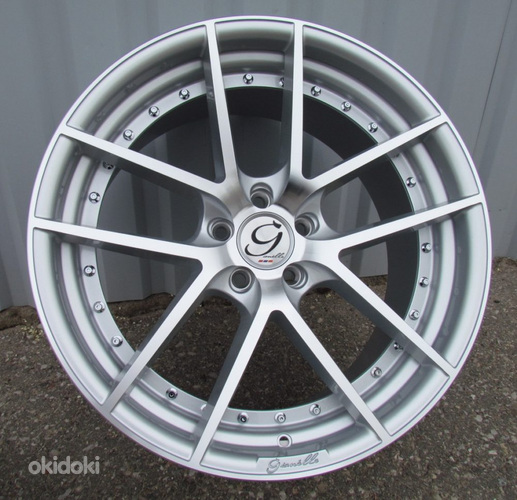 R20x8.5  5X112  ET  35  66.5  LU959  (959208507M)  Machined Silver (MS)  For RACIN  (K3)  (Front+Rear (AKC 90 Eur))