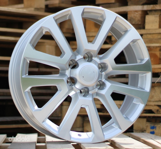 R20x8.5  6X139.7  ET  25  106.1  LU514  Machined Silver (MS)  For TOYOT  (K3)  (4x4)