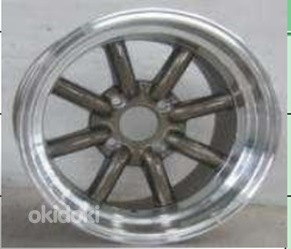 R15x7  4X100  ET  30  73.1  LU257  Silver (SI)  For RACIN  (K3)