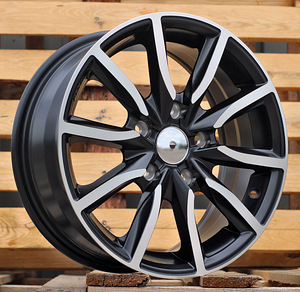 R15x6.5  5X114.3  ET  40  67.1  LU263  Black Polished Half Matt (MBHM)  For RACIN  (P1) (1 foto / 1)