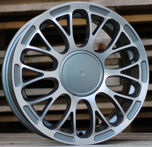 R16x6.5  4X98  ET  35  58.1  LU392  Grey Polished+Powder Coating (MGPC)  For FIAT  (P1) (1 foto / 1)