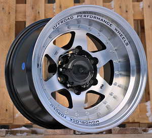 R16x8  5X127  ET  0  87.1  L2156  Black Polished (MB)  For 4X4  (P1) (1 foto / 1)