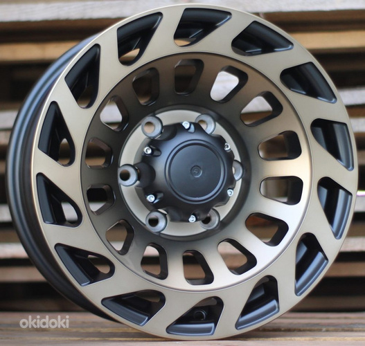 R15x8  6X139.7  ET  M10  110.1  L2143  Black (BL)  For 4X4